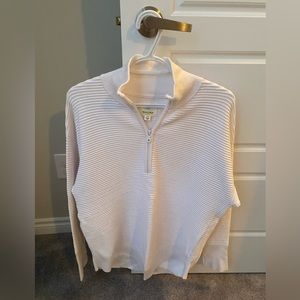 Offline by Aerie Oversized Ribbed Quarter Zip Pullover Size M EUC